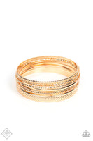 Circlet Circus - Gold Bracelet - P0138
