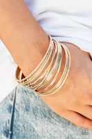 Circlet Circus - Gold Bracelet - P0138