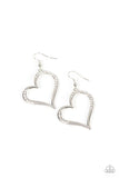 Tenderhearted Twinkle - White Earrings - P0075
