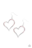 Tenderhearted Twinkle - Pink Earrings - P0383