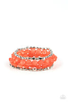 Seaside Siesta - Orange Bracelet - P0973