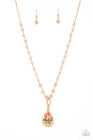 Divine Dance - Gold Necklace - P0276
