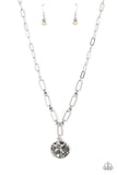 Stardust Saucer - Blue Necklace - P0621