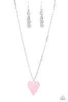 Subtle Soulmate - Pink Necklace - P0838