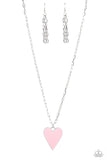 Subtle Soulmate - Pink Necklace - P0838
