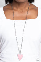 Subtle Soulmate - Pink Necklace - P0838