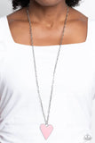 Subtle Soulmate - Pink Necklace - P0838