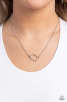 INITIALLY Yours - D - White Necklace - P0130