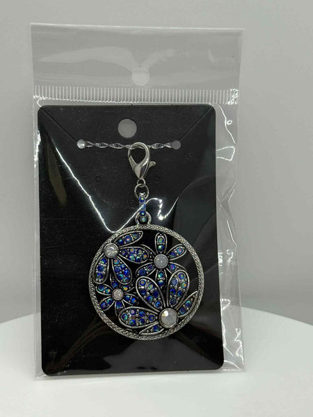 Charm - Flowers In Circle - #0548