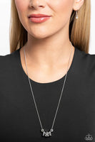 Rolling the Dice - White Necklace - P0036
