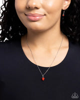 Strawberry Style - Red Necklace - P0806
