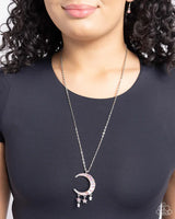Lunar Landmark - Pink Necklace - P0730