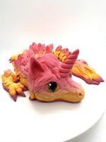 3D Printed 12" ARTICULATING UNICORN DRAGON 6 - #0357