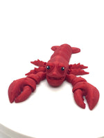 3D Printed 6" ARTICULATING LOBSTER 1 - #0271