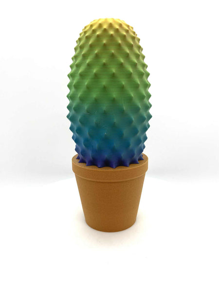 CACTUS IN PLANTER 6" 2 - #0463