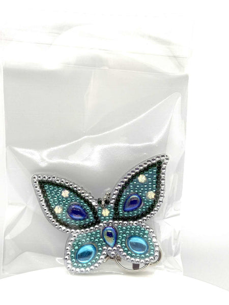 Diamond Art Butterfly Pattern 3 Keychain - #0576