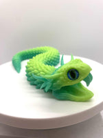 3D Printed 13" ARTICULATING FANGED VIPER SNAKE 2 - #0485