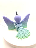 3D Printed 3" ARTICULATING HUMMINGBIRD 1 - #0257