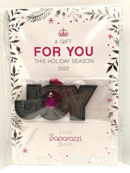 Vintage Paparazzi Holiday 2022 Metal Ornament - P0322