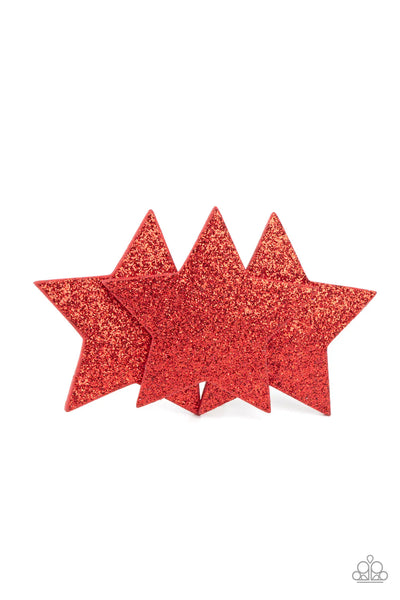 Happy Birthday, America - Red - Hair Clip - #P0479