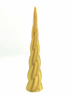 RING CONE 5" SWIRL PATTERN GOLD TONE SILK FINISH - #0200