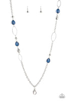 SHEER As Fate - Blue Necklace - P0638