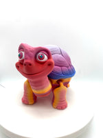 3D Printed 4 1/2" ARTICULATING BOX TURTLE 1 - #0324