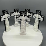 3D Printed 4 1/2" JOY TO THE WORLD NATIVITY CROSS 2 - #0606