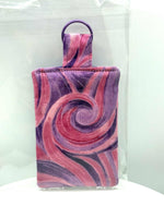 Fabric Swirl Pattern Keychain - #0554