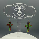 Cross Earrings 6 - #0589