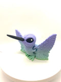 3D Printed 3" ARTICULATING HUMMINGBIRD 1 - #0257